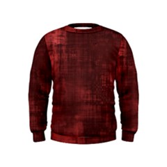 Background-maroon Kids  Sweatshirt by nateshop