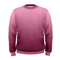 Background-pink Men s Sweatshirt