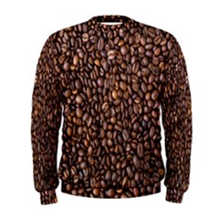 Coffee Beans Food Texture Men s Sweatshirt