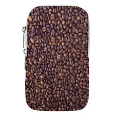 Coffee Beans Food Texture Waist Pouch (small) by artworkshop