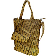 Chain Link Fence  Shoulder Tote Bag by artworkshop