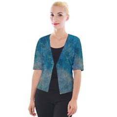  Pattern Design Texture Cropped Button Cardigan by artworkshop