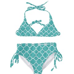 Quatrefoil Kids  Classic Bikini Set by nateshop