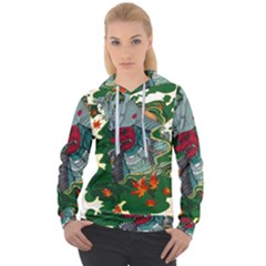 Armor Japan Maple Leaves Samurai Women s Overhead Hoodie by Amaryn4rt