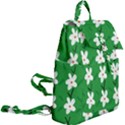 Flowers Art Pattern Floral Buckle Everyday Backpack View2