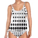 Halftone Pattern Dot Modern Retro Texture Circle Tankini Set View1