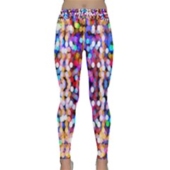 Abstract Background Blur Classic Yoga Leggings by artworkshop