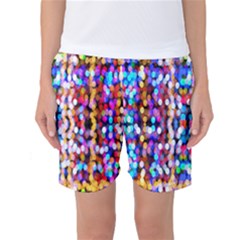 Abstract Background Blur Women s Basketball Shorts by artworkshop