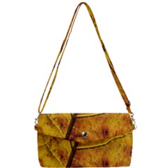 Leaf Leaf Veins Fall Removable Strap Clutch Bag by artworkshop