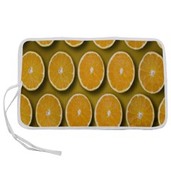 Orange Slices Cross Sections Pattern Pen Storage Case (s) by artworkshop