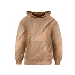 Abstract Marble Effect Earth Stone Texture Kids  Pullover Hoodie by Wegoenart