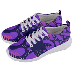 Abstract Background Shape Shapes Men s Lightweight Sports Shoes