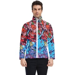 Graffiti-wall-mural-painting-arts Men s Bomber Jacket