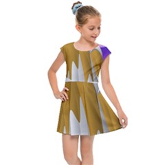 Europa Positive Thinking Mountain Kids  Cap Sleeve Dress by Wegoenart