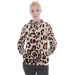 Leopard Jaguar Dots Women s Hooded Pullover by ConteMonfrey