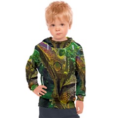 Chameleon Reptile Lizard Animal Kids  Hooded Pullover