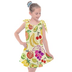 Seamless-fruit Kids  Tie Up Tunic Dress