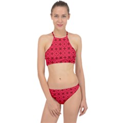 Red-star Racer Front Bikini Set by nateshop