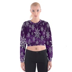 Star Christmas Cropped Sweatshirt by nateshop