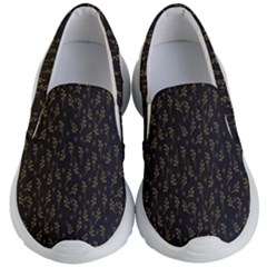 Floral,elegan Kids Lightweight Slip Ons