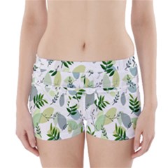 Leaves Boyleg Bikini Wrap Bottoms by nateshop