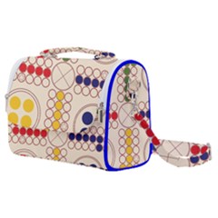 Ludo Game Satchel Shoulder Bag by Wegoenart