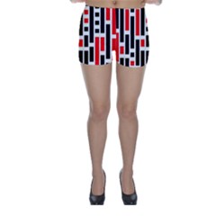 Illustration Background Geometric Pattern Skinny Shorts