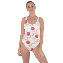 Line Patter Dots Dot Lines Decorative Bring Sexy Back Swimsuit by Wegoenart