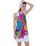 IM Fourth Dimension Colour 30 Racer Back Hoodie Dress