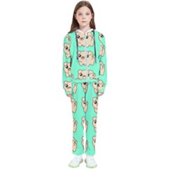 Puppy Pattern Wallpaper Dog Pet Kids  Tracksuit