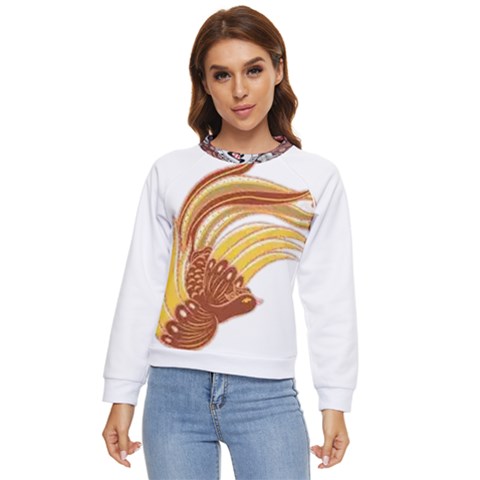  Women s Long Sleeve Raglan Tee by imanmulyana