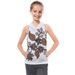 IM Fourth Dimension Colour 58 Kids  Sleeveless Hoodie