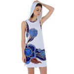 IM Fourth Dimension Colour 59 Racer Back Hoodie Dress