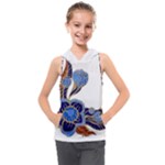 IM Fourth Dimension Colour 59 Kids  Sleeveless Hoodie