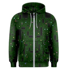 Board Conductors Circuits Men s Zipper Hoodie by Jancukart