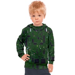 Board Conductors Circuits Kids  Hooded Pullover by Jancukart