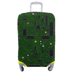 Board Conductors Circuits Luggage Cover (medium) by Jancukart