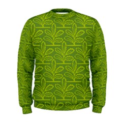 Oak Tree Nature Ongoing Pattern Men s Sweatshirt by Mariart