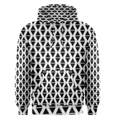 Triangle-black White Men s Core Hoodie by nateshop