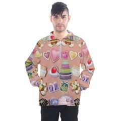 Illustration Seamless Pattern Standardize Men s Half Zip Pullover