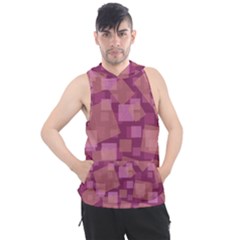 Abstract Art Background Pattern Texture Design Men s Sleeveless Hoodie