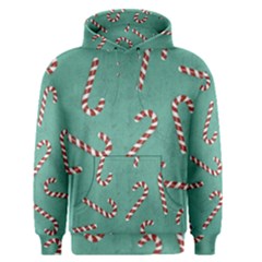 Christmas Candy Cane Background Men s Core Hoodie by danenraven