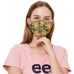 Fruits Star Blueberry Cherry Leaf Fitted Cloth Face Mask (adult) by Ravend