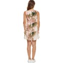 Flower Plant Vintage Retro Tiered Sleeveless Mini Dress View4