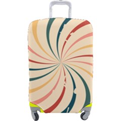 Swirl Star Pattern Texture Old Luggage Cover (large) by Ravend