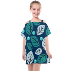 Vibrant Fall Autumn   Kids  One Piece Chiffon Dress by ConteMonfrey