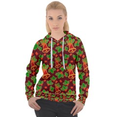 Illustration Xmas Christmas Pattern Women s Overhead Hoodie by danenraven