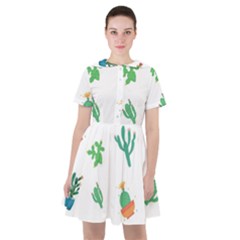 Among Succulents And Cactus  Sailor Dress by ConteMonfrey