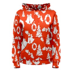 Orange  Card Christmas December Women s Pullover Hoodie by artworkshop