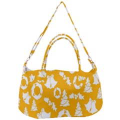 Orang Card Christmas Removal Strap Handbag by artworkshop